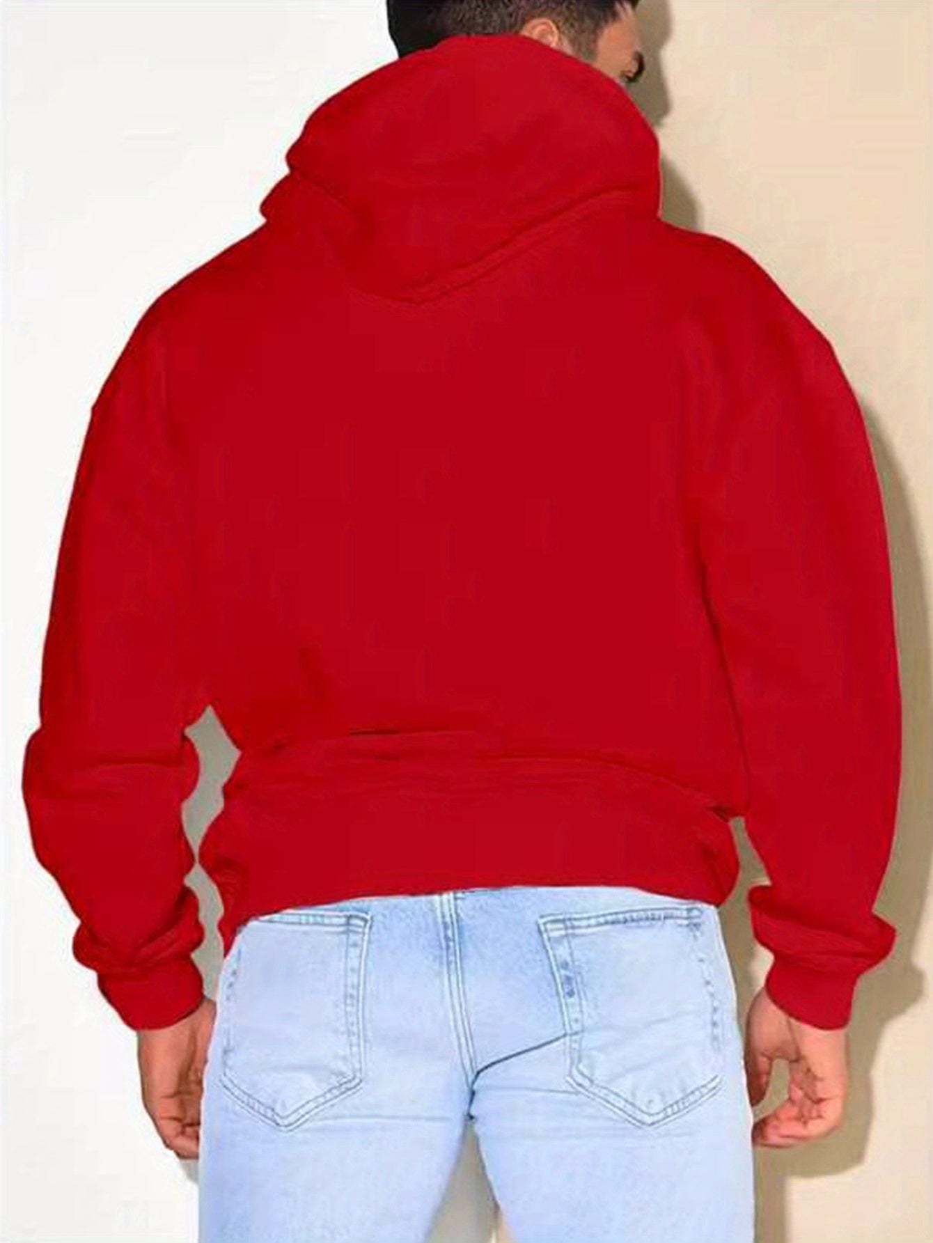 PLUS SIZE Installing Muscles Print Hoodie,