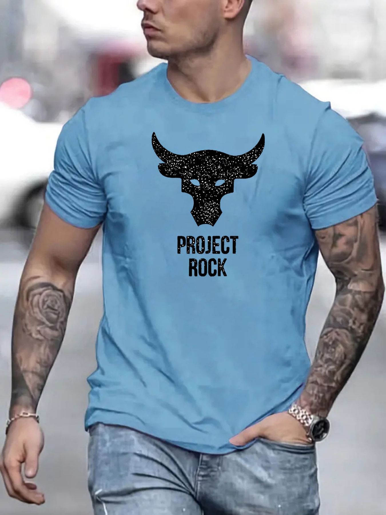 Vintage Bullhead Mens T-shirt - Short Sleeve
