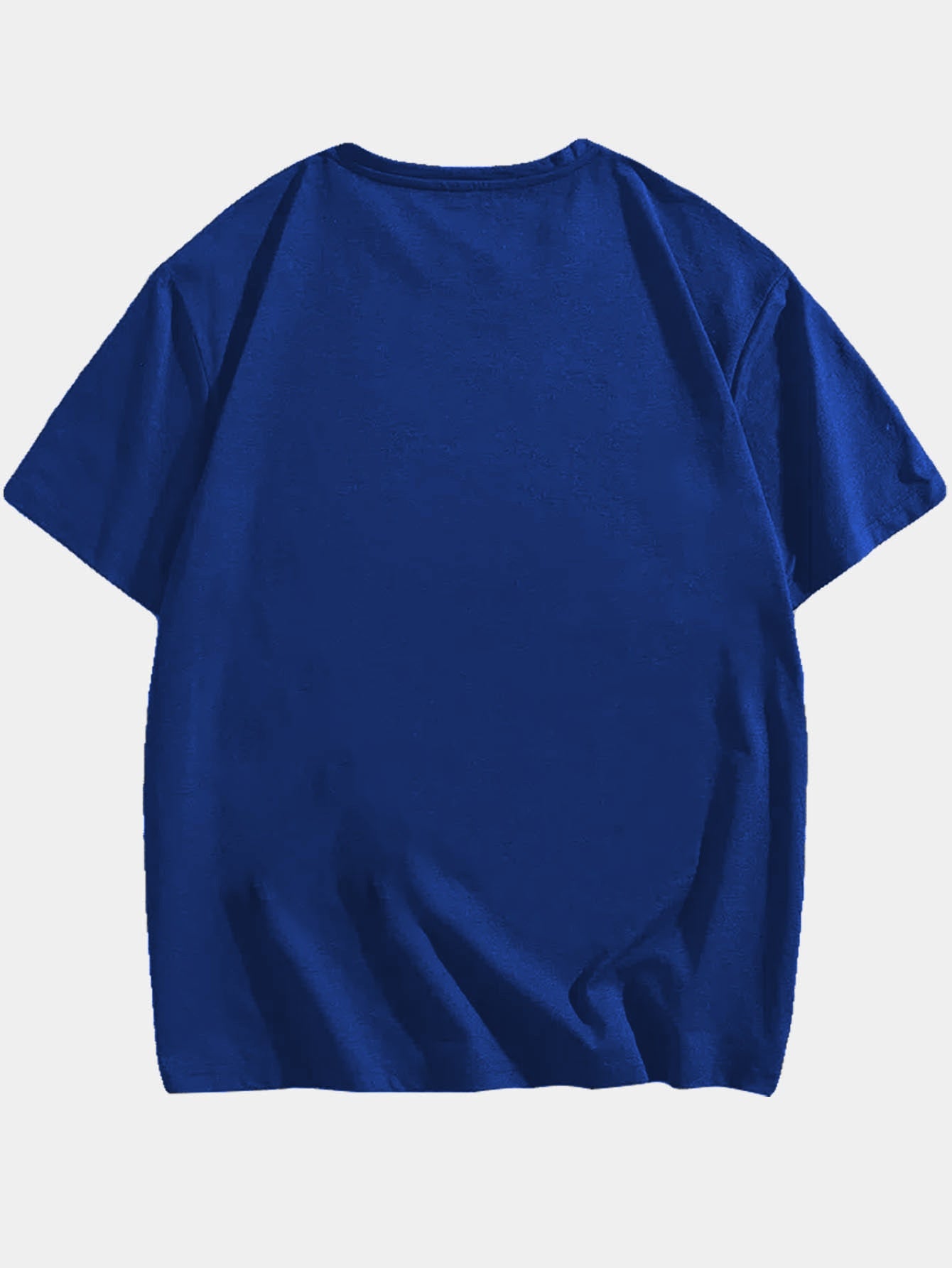 Relaxing Geometric Print Men's Casual Crew Neck Short Sleeve T-Shirt