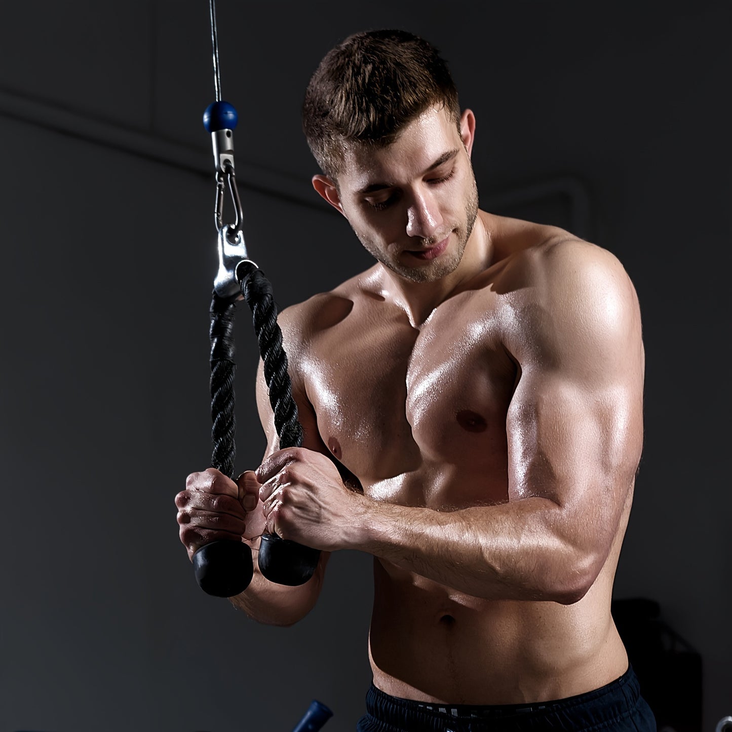 Cable Machine Attachment for LAT Pulldown