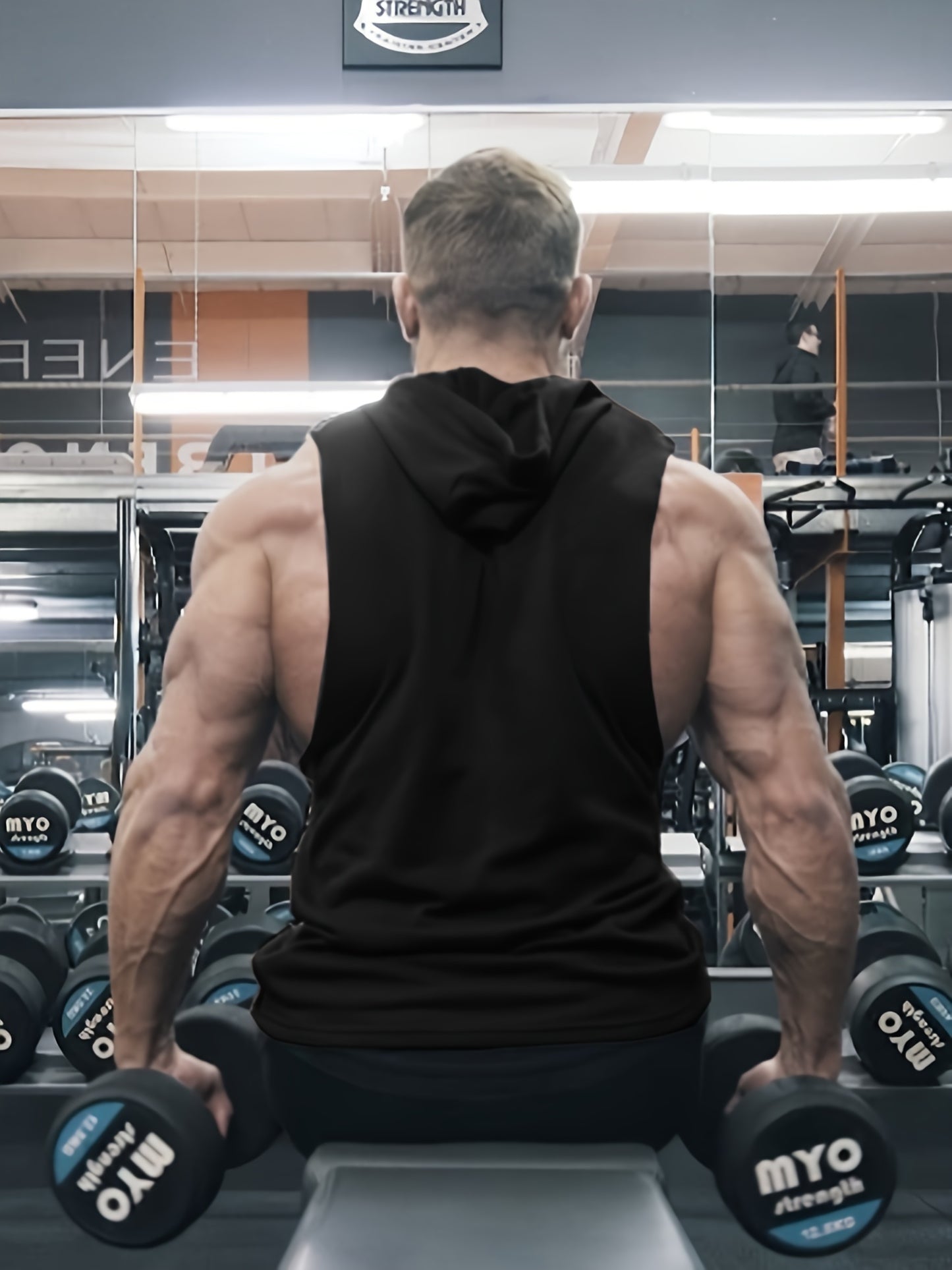3-Pack Sleeveless Hooded Vest Men