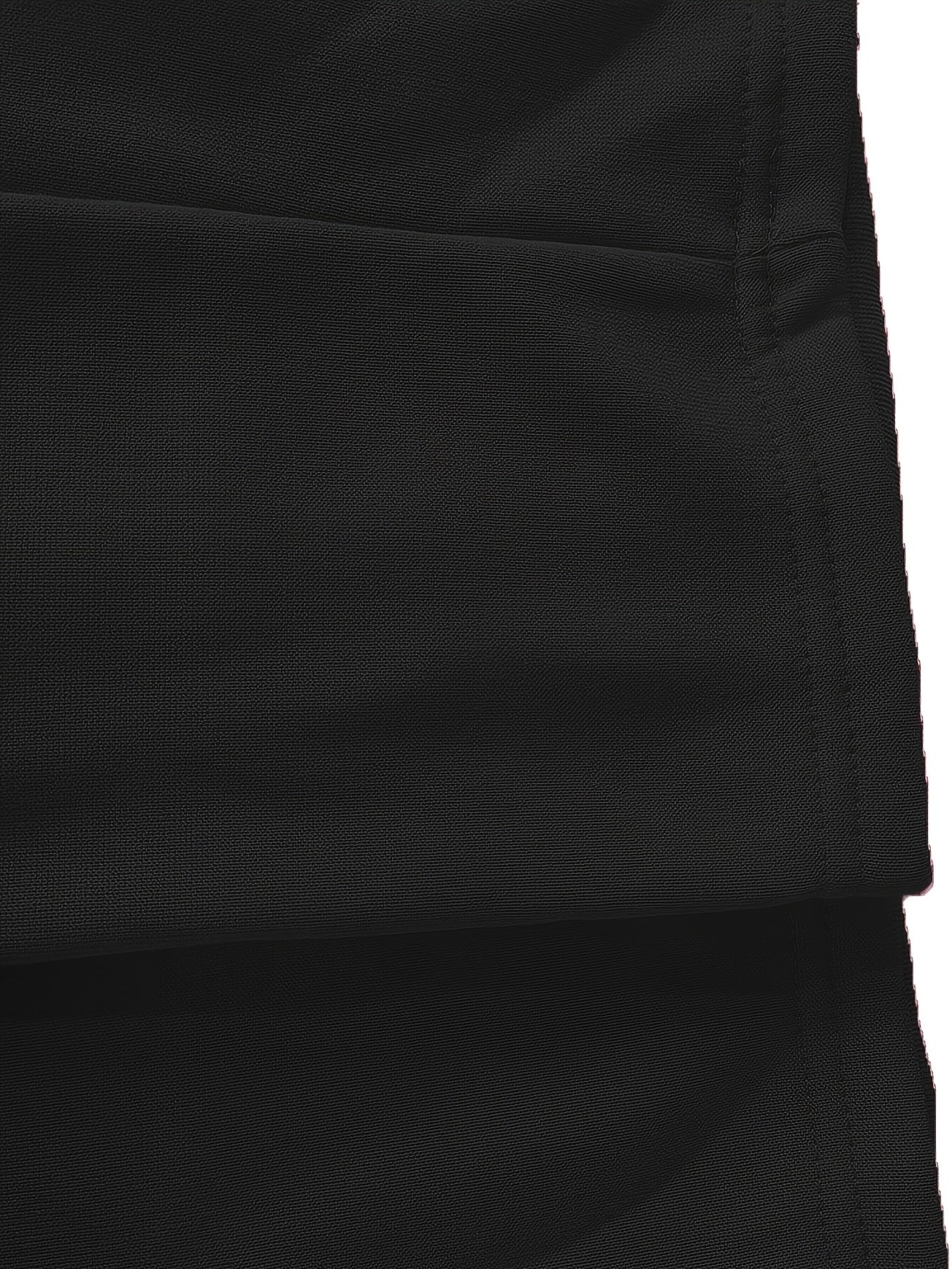 1set Women'S Casual Polyester Crop Top and Sweatpants Set