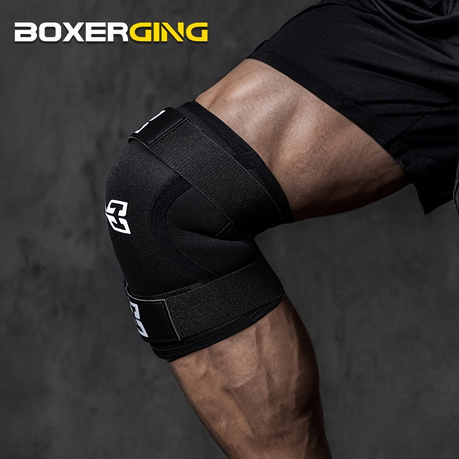 BOXERGING Knee Sleeves for Weightlifting, Squats, Powerlifting and Fitness Training