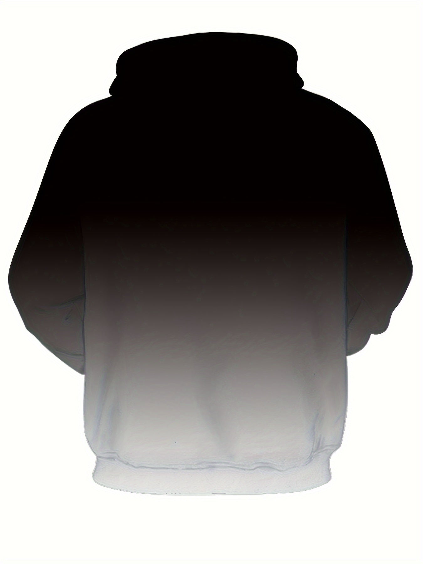 Men's Casual Hoodie with 3D Letter Print