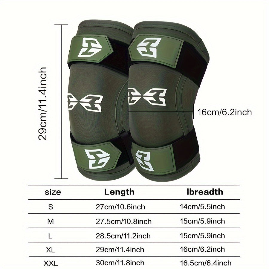 BOXERGING Knee Sleeves for Weightlifting, Squats, Powerlifting and Fitness Training
