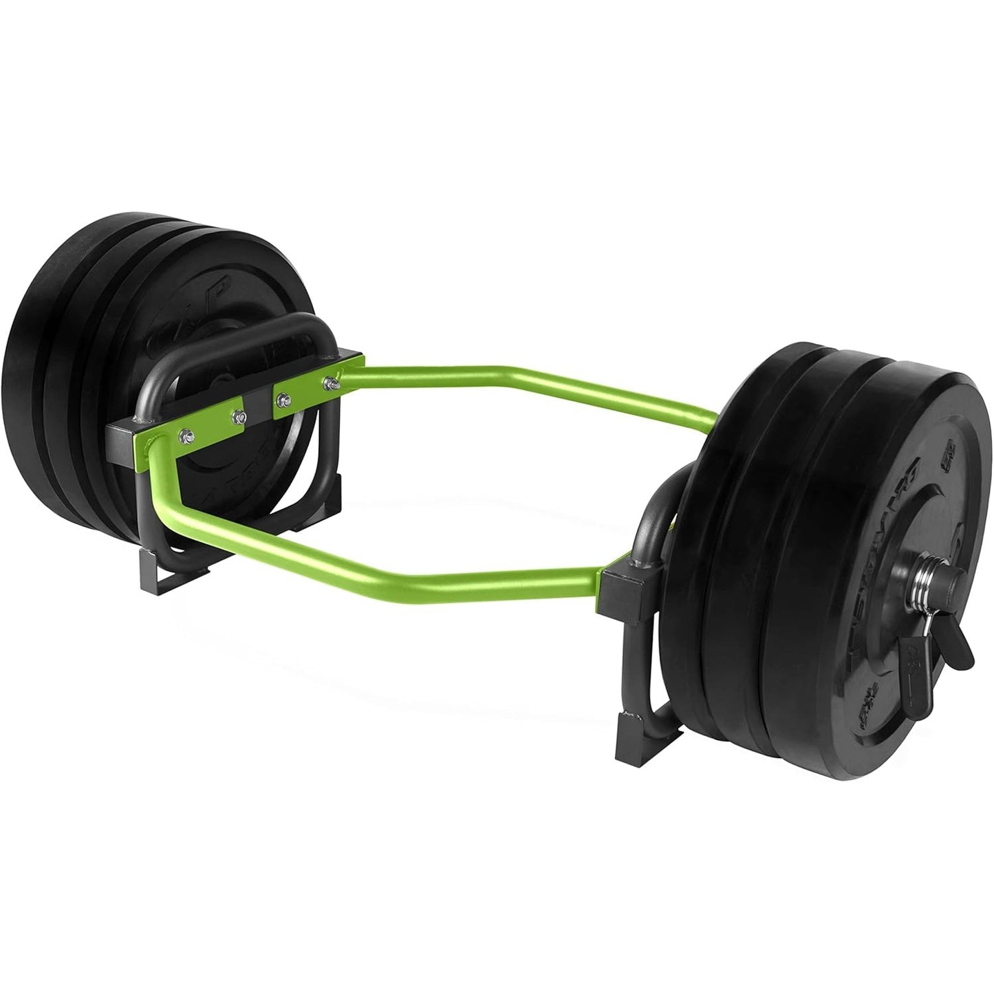 2-Inch Shrug Bar with Raised Handles for Squats & Deadlifts