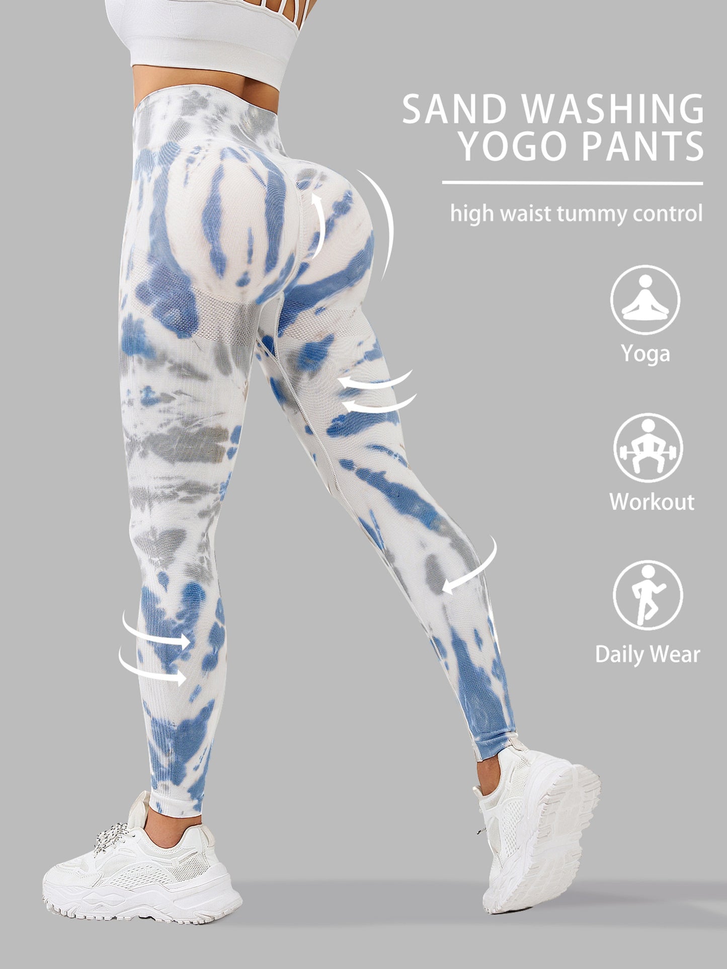 High Waisted Women's Butt Lifting Yoga Pants