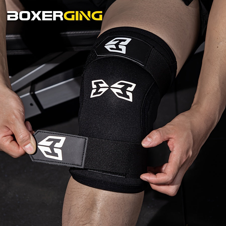 BOXERGING Knee Sleeves for Weightlifting, Squats, Powerlifting and Fitness Training