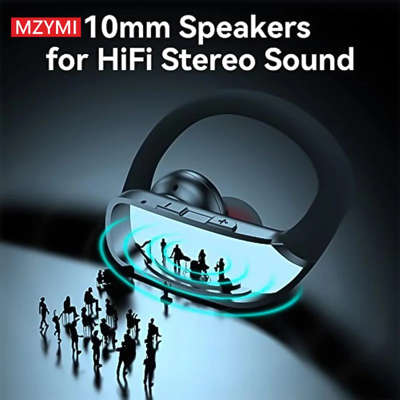 Earhooks Bluetooth Headphones T16 Sport Earphones Hifi Stereo Sound