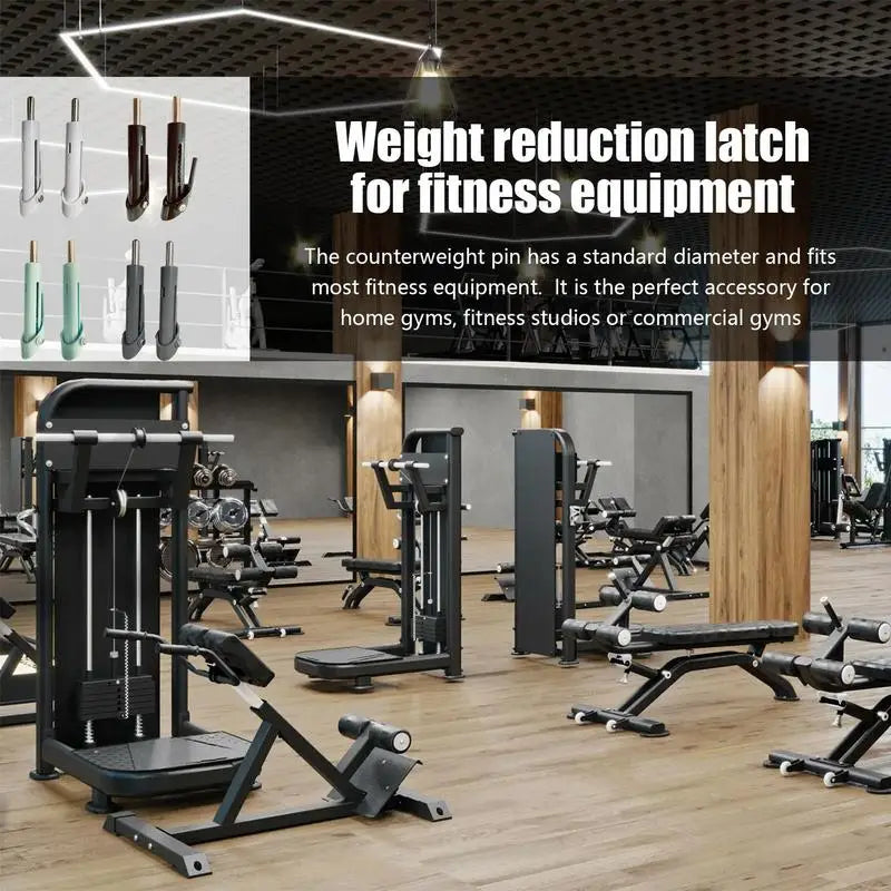 Strength Training Weight Machine Pin Lock Portable Weight-decreasing Pin for Gym Fitness