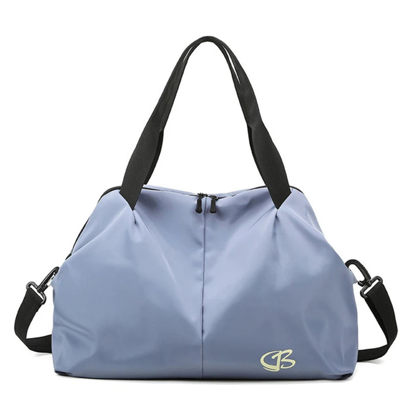 Large Capacity Sports Duffle Traveling Bag with Shoes Compartment