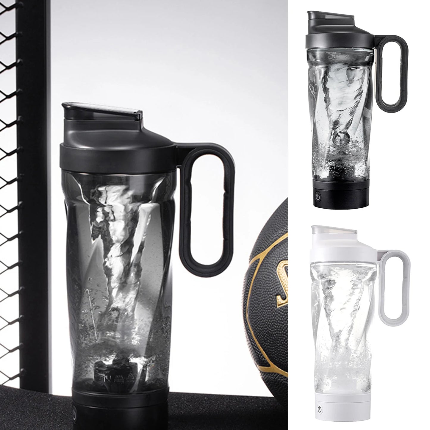 1000ml Electric Shaker Cup Rechargeable 11W 1200mAh