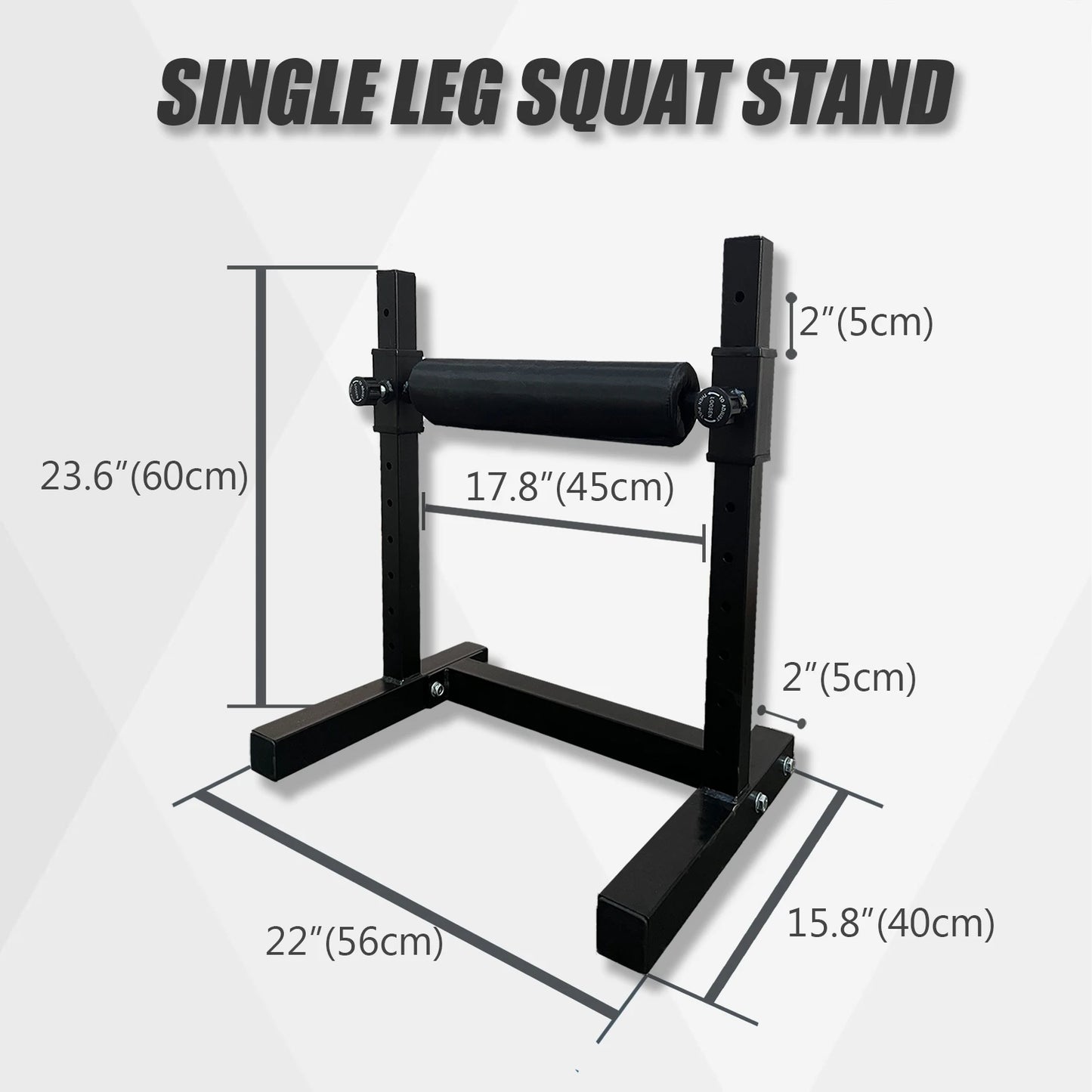 Bulgarian Split Squat Stand for Home Gym Leg Strength Training