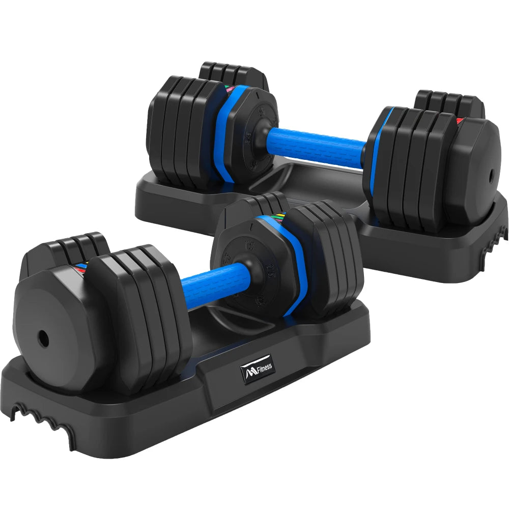 Adjustable Dumbbell - 55lb X2 Set of 2
