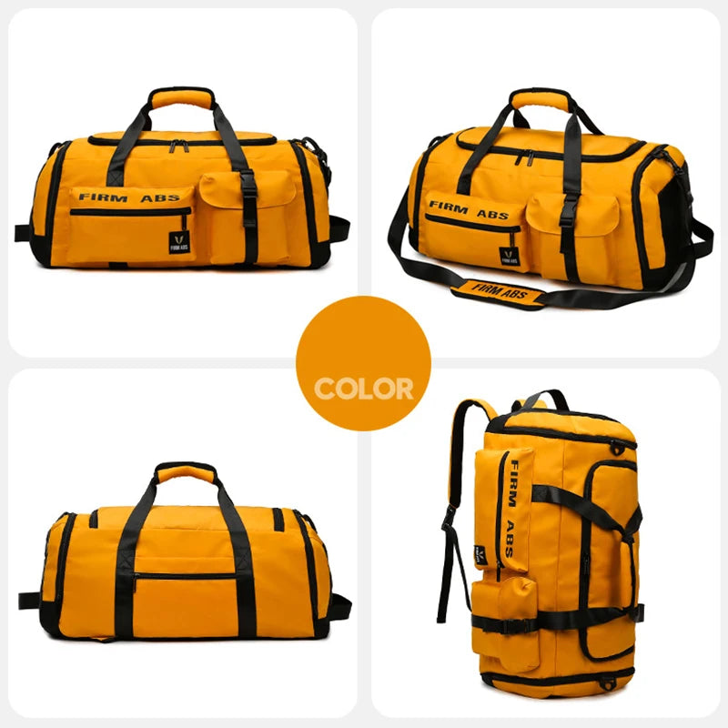 Gym Fitness Travel Luggage Handbag Camping Training Shoulder Duffle Sports Bag
