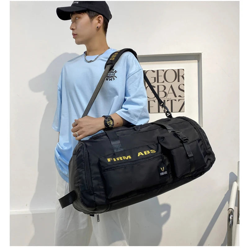 Gym Fitness Travel Luggage Handbag Camping Training Shoulder Duffle Sports Bag