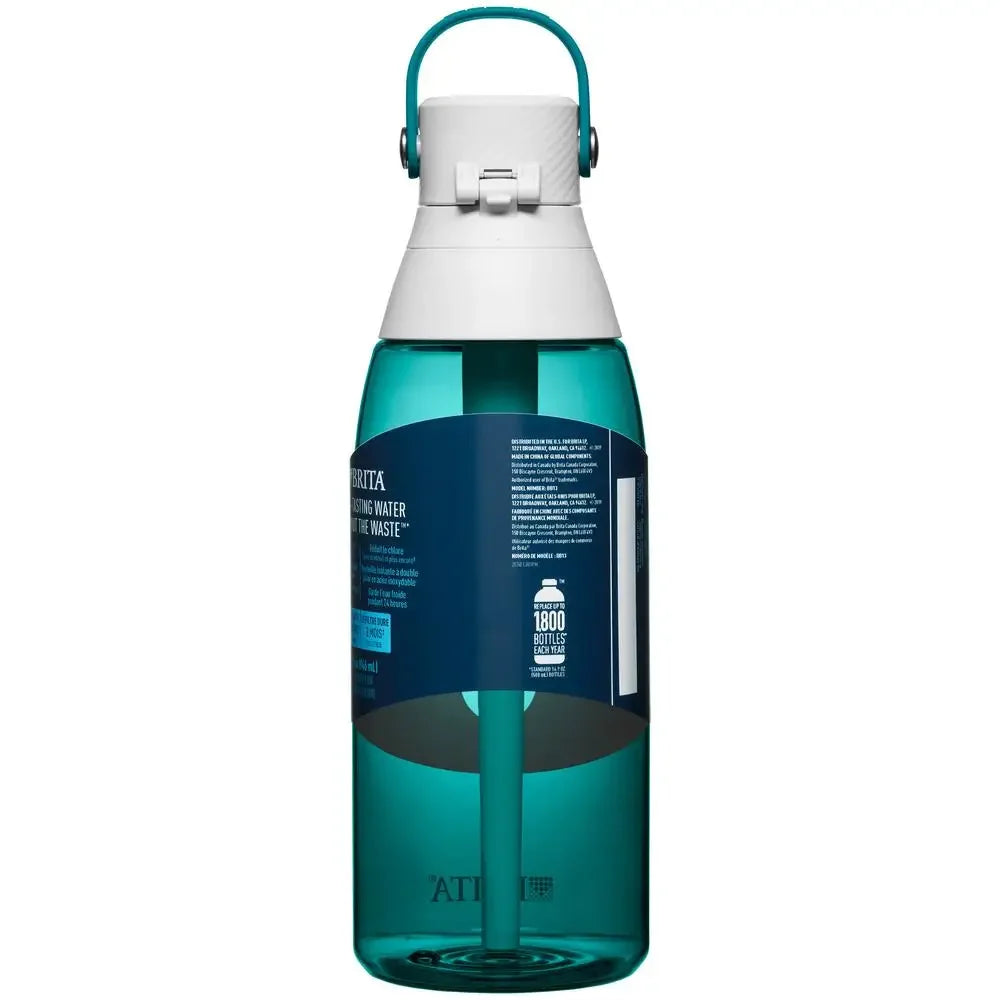 36oz Premium Filtered Water Bottle with Straw Leak Proof