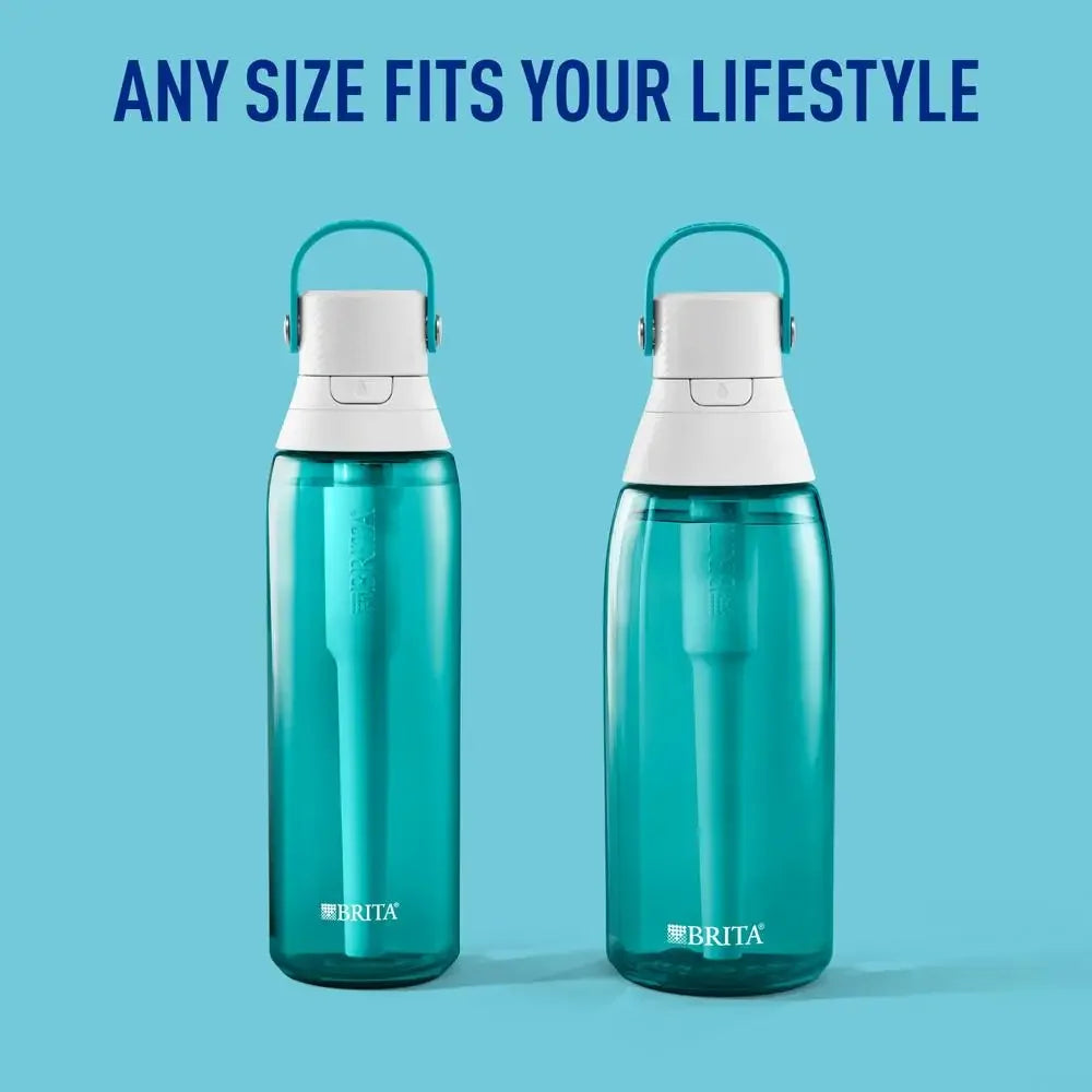 36oz Premium Filtered Water Bottle with Straw Leak Proof