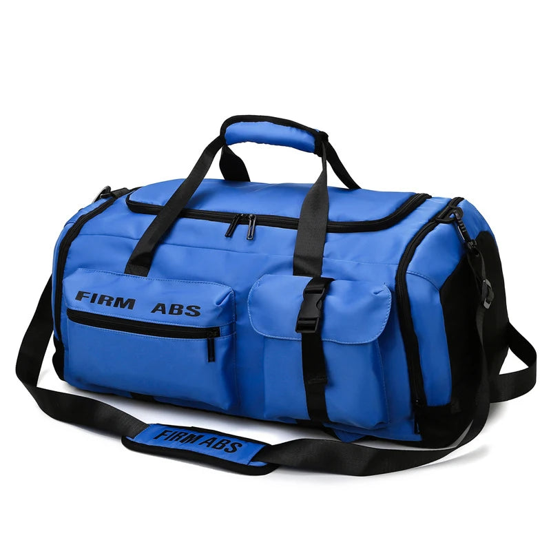 Large Capacity Sports Duffle Traveling Bag with Shoes Compartment