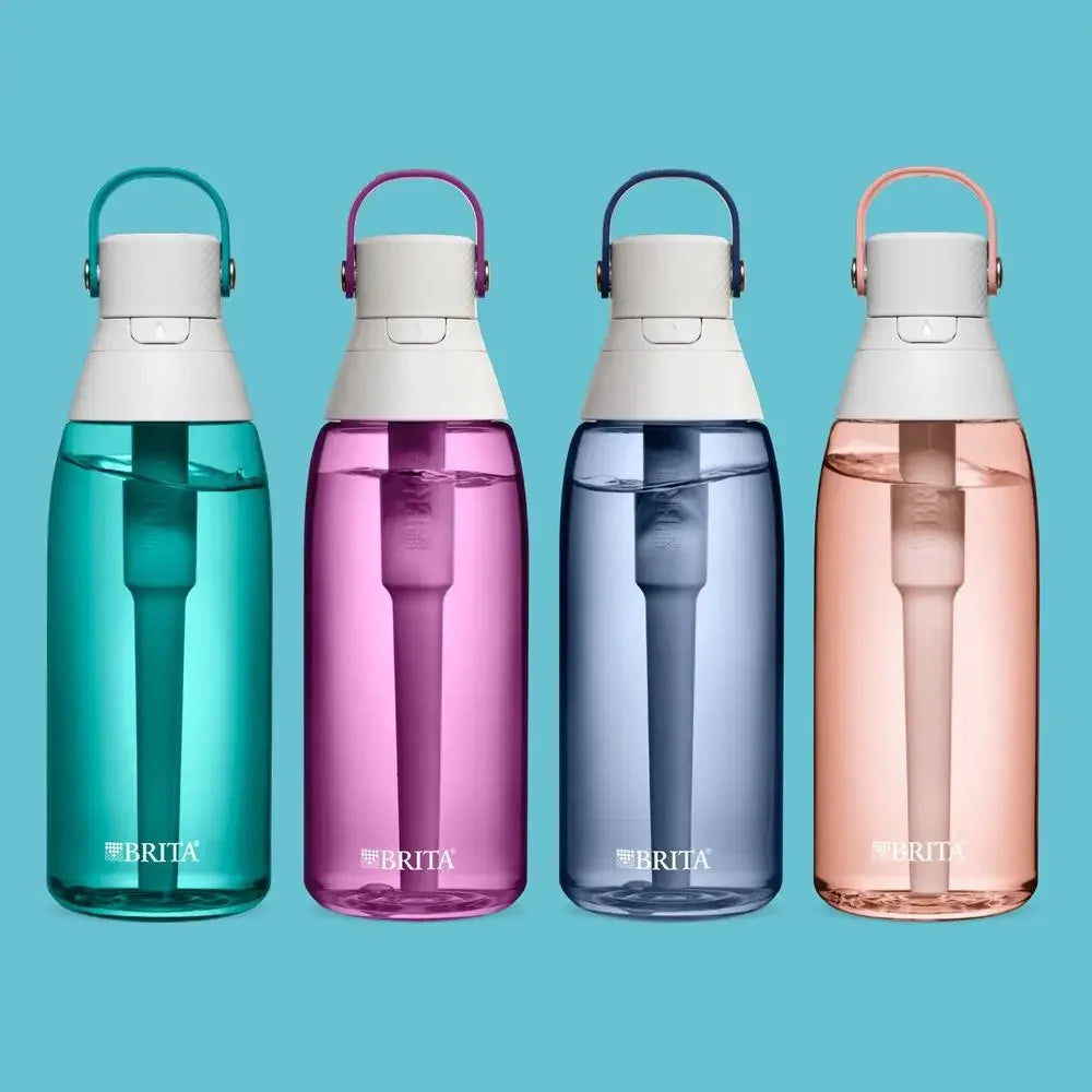 36oz Premium Filtered Water Bottle with Straw Leak Proof