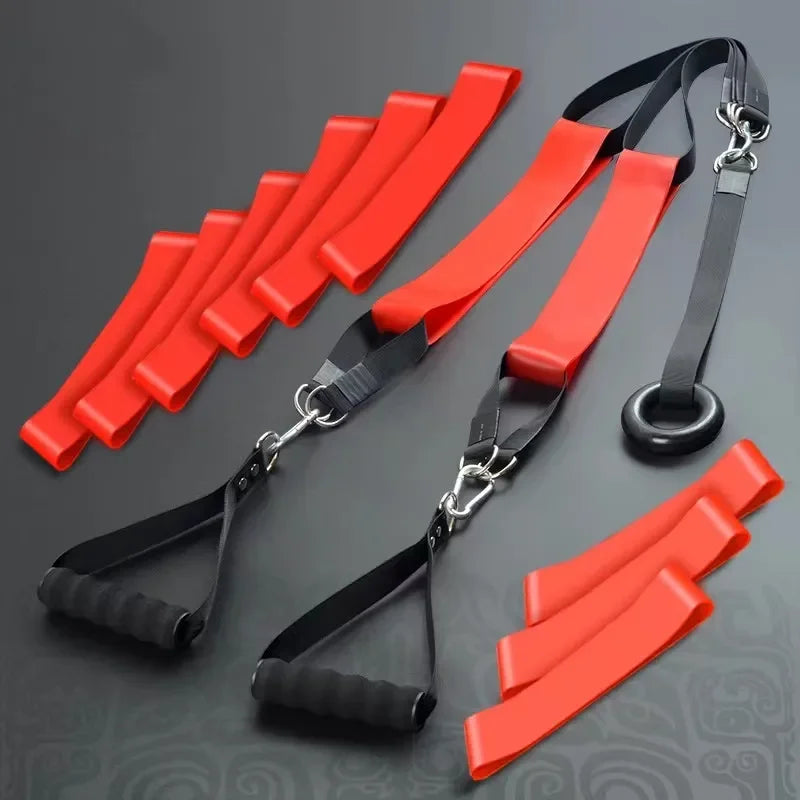 Exercises Latex Elastic Band Men Women Stretch Strength Training Fitness Equipment