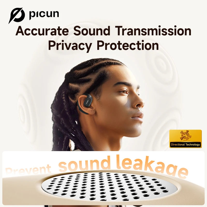 Picun H1 OWS Earphones Bluetooth 5.3 Wireless Air Conduction Earphone