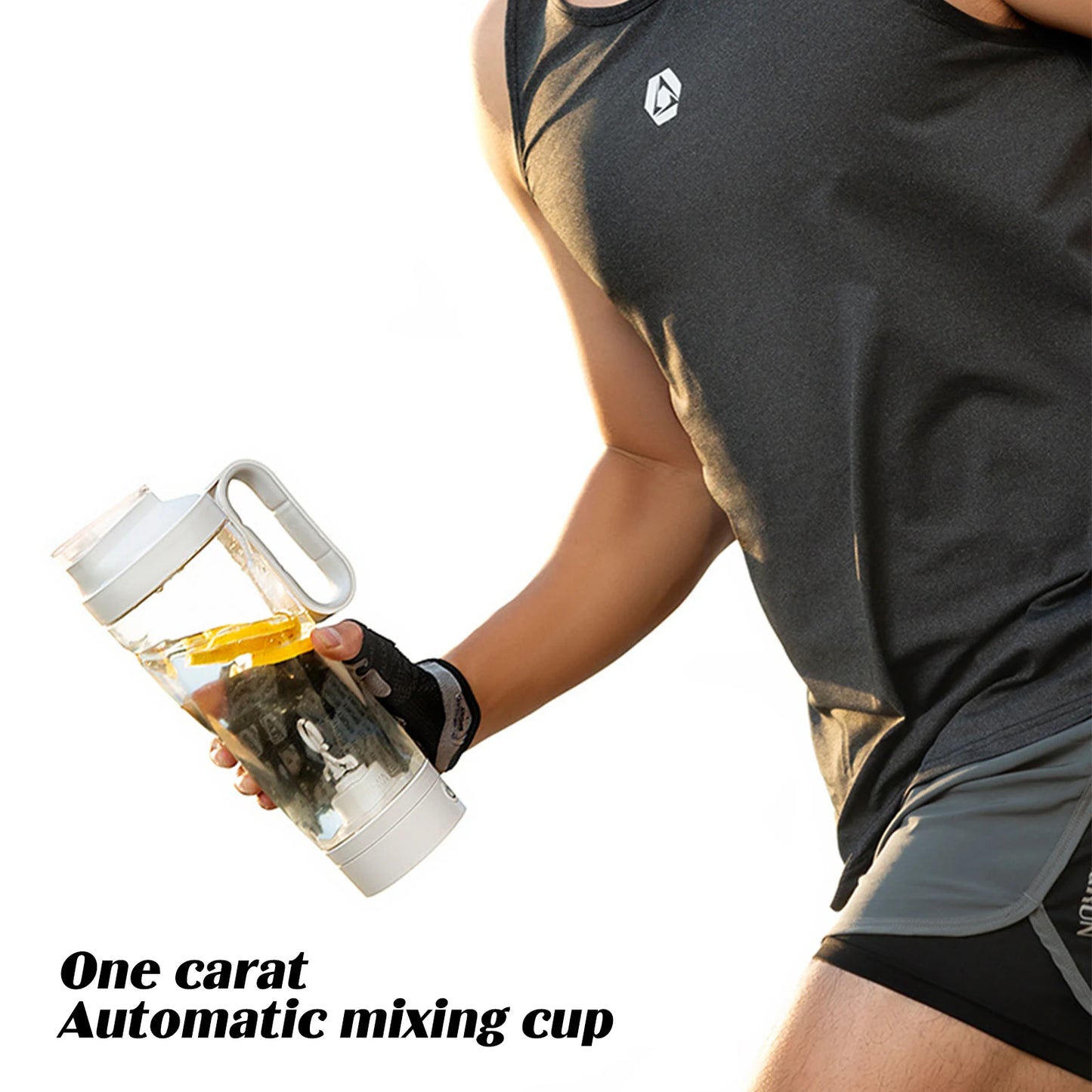 1000ml Electric Shaker Cup Rechargeable 11W 1200mAh