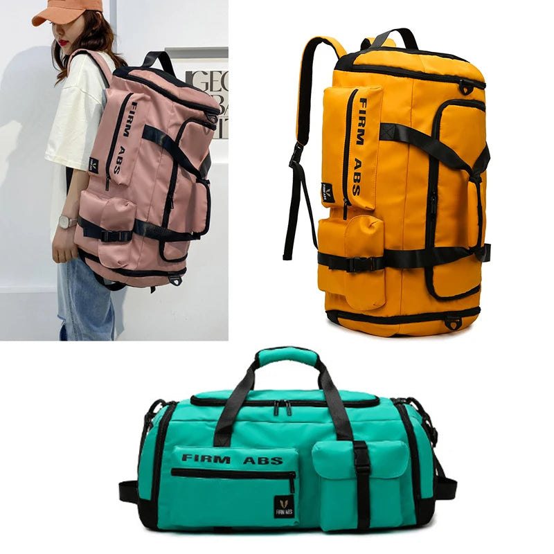 Gym Fitness Travel Luggage Handbag Camping Training Shoulder Duffle Sports Bag