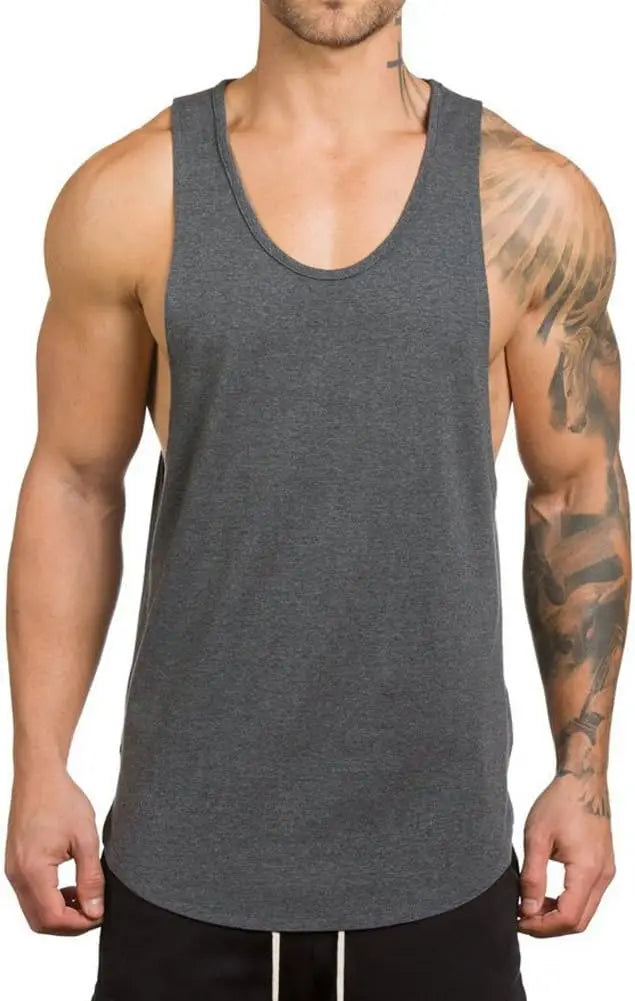 Stringer Tank Tops Bodybuilding Fitness T-Shirts T01