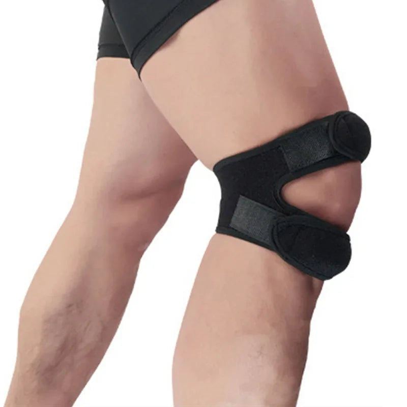 1pcs Sports Knee Pad Patella Band Elastic Bandage Band Knee Pad Football Basketball Sports Fitness Sport Running Knee Brace Tool