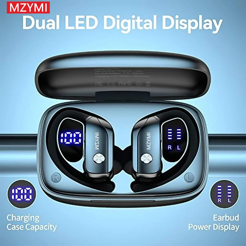 Earhooks Bluetooth Headphones T16 Sport Earphones Hifi Stereo Sound