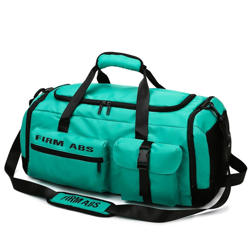 Large Capacity Sports Duffle Traveling Bag with Shoes Compartment