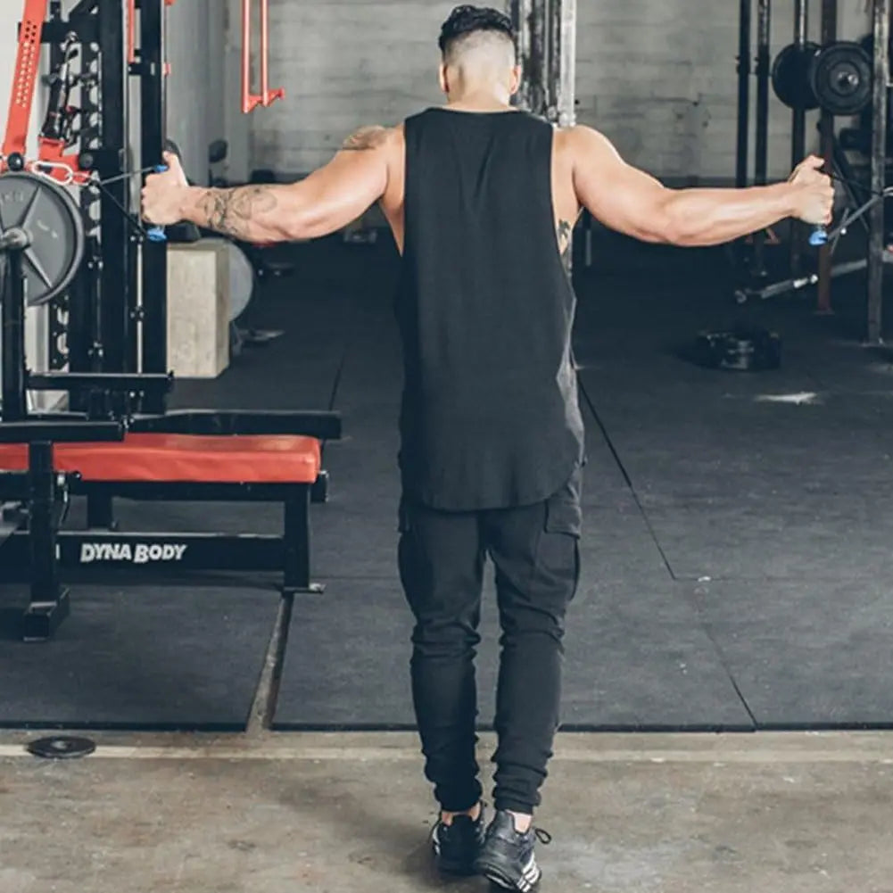 Stringer Tank Tops Bodybuilding Fitness T-Shirts T01