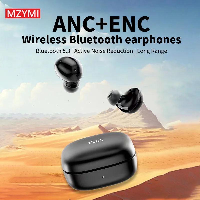 Wireless Earbuds Noise Cancelling In-Ear Earphones