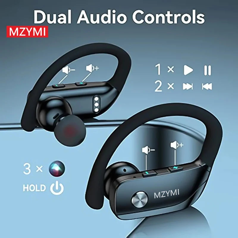 Earhooks Bluetooth Headphones T16 Sport Earphones Hifi Stereo Sound