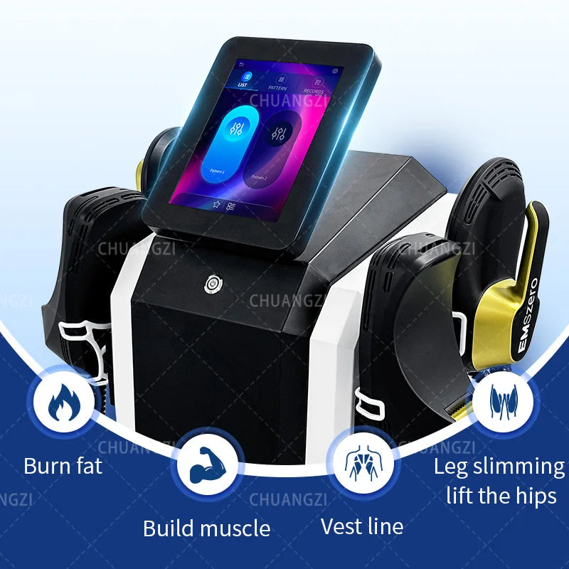 6500W Fat Body Sculpting Slimming Muscle Stimulation Electromagnetic Technology