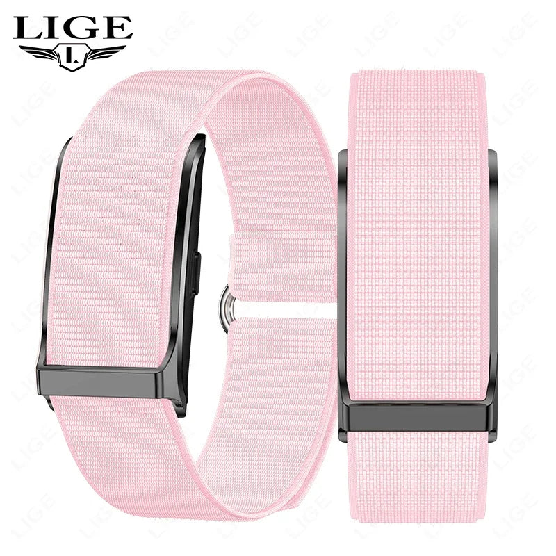 LIGE 2025 Smart Watch Ladies Fitness Activity Sleep Tracker