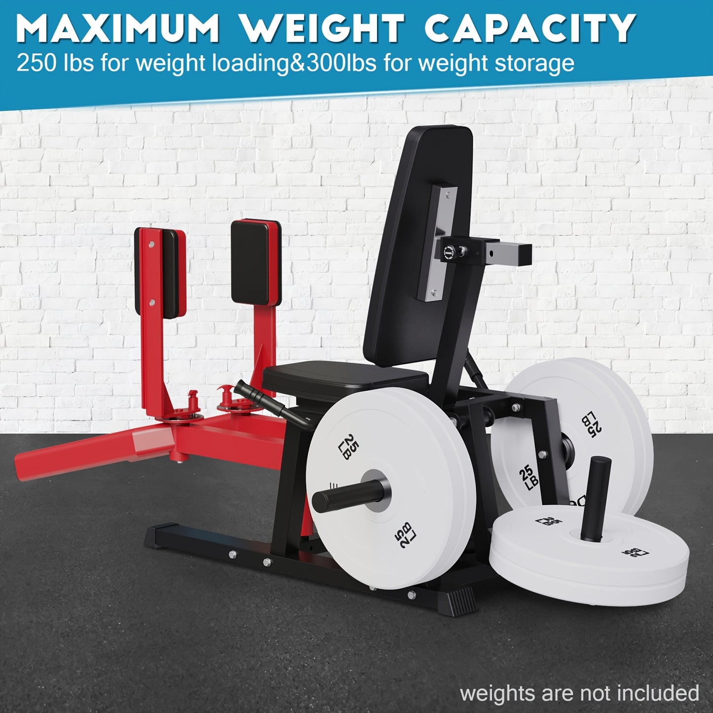 1x Premium 2-in-1 Hip Abductor & Adductor Machine