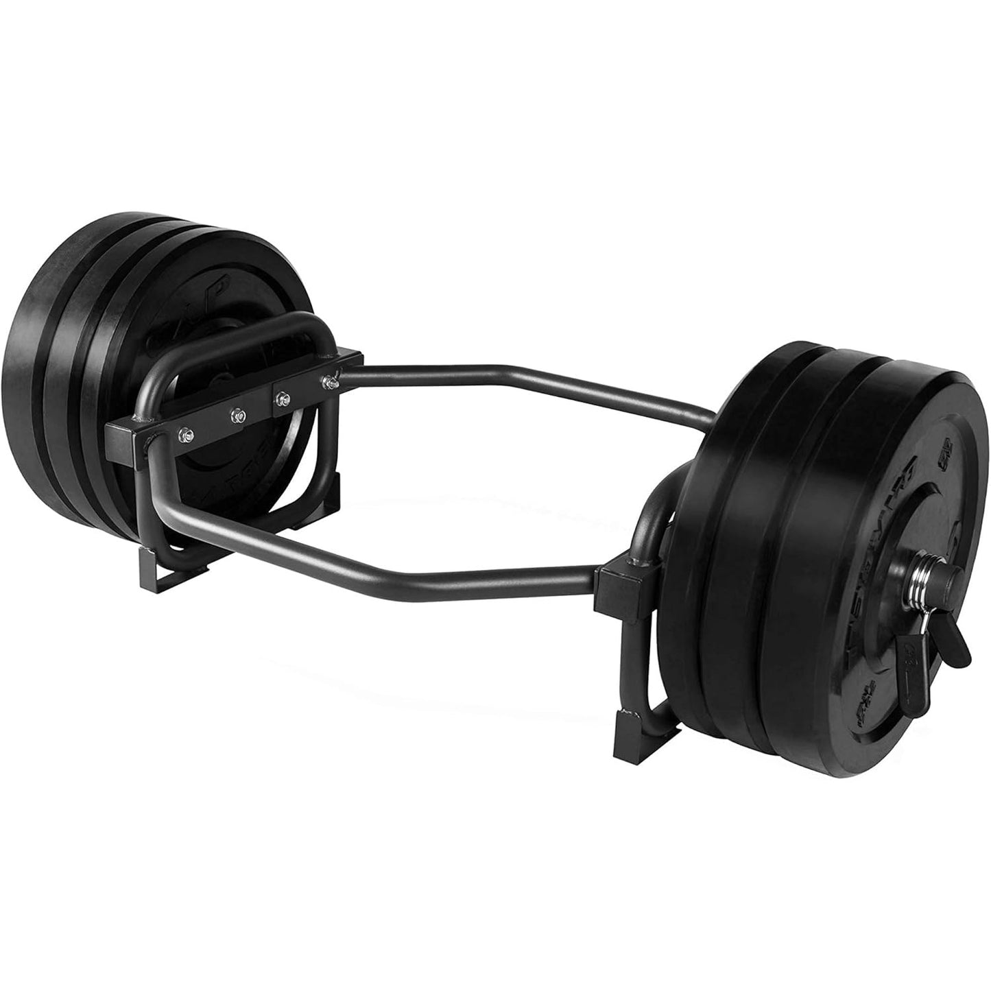 2-Inch Shrug Bar with Raised Handles for Squats & Deadlifts