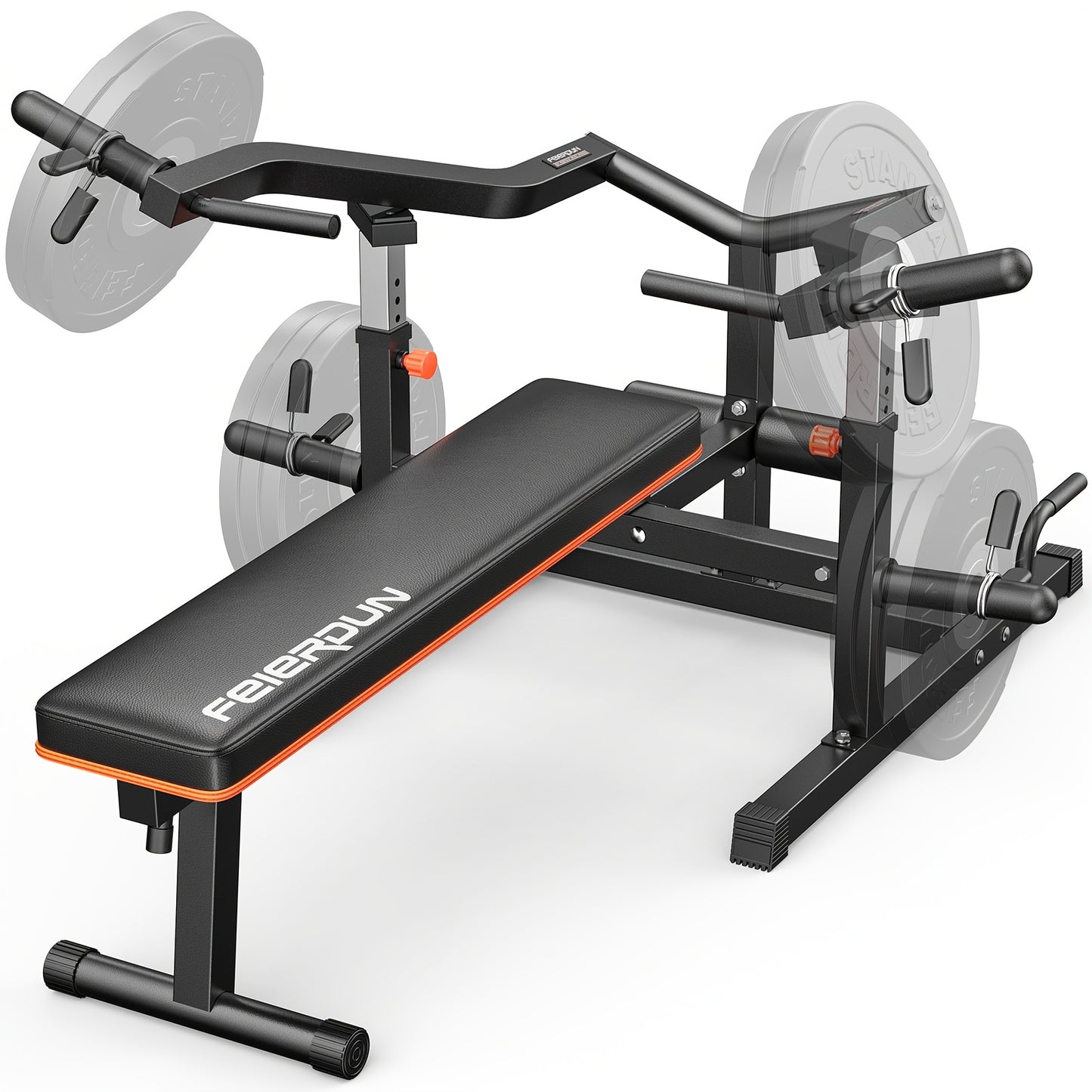 Repower 1250LBS Chest Press Machine with Independent Converging Arms, 7+5 Adjustable Incline Bench Press for Home Gym