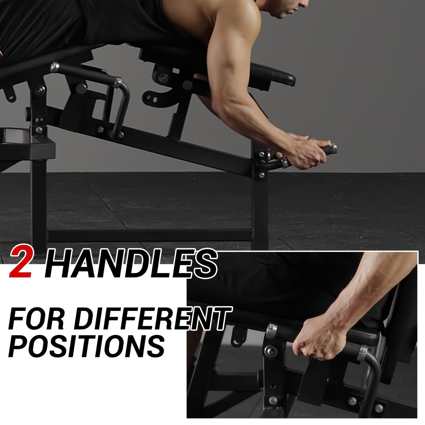 4-IN-1 Leg Exercise Machine - Single Leg Extension And Lying Leg Curl, Adjustable Leg Bench - 350lb Capacity