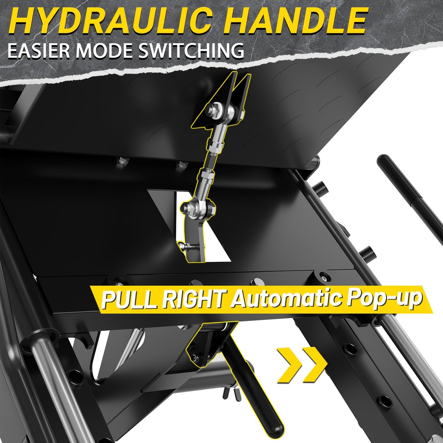 Professional Adjustable Leg Press Machine With Linear Bearings For Home Gym,