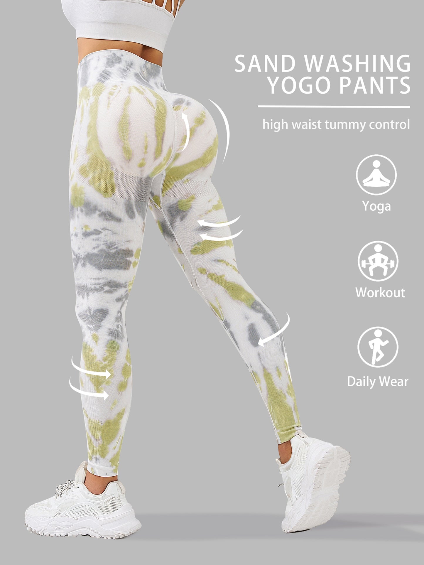 High Waisted Women's Butt Lifting Yoga Pants