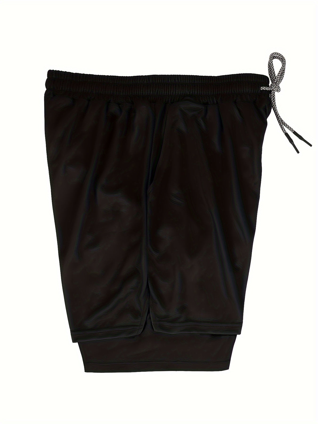 Men's 2 In 1 Compression And Athletic Gym Shorts