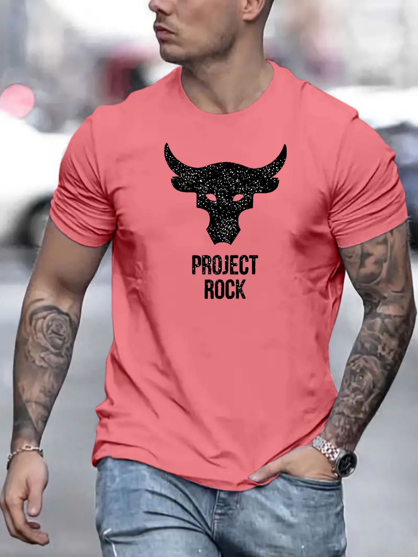 Vintage Bullhead Mens T-shirt - Short Sleeve