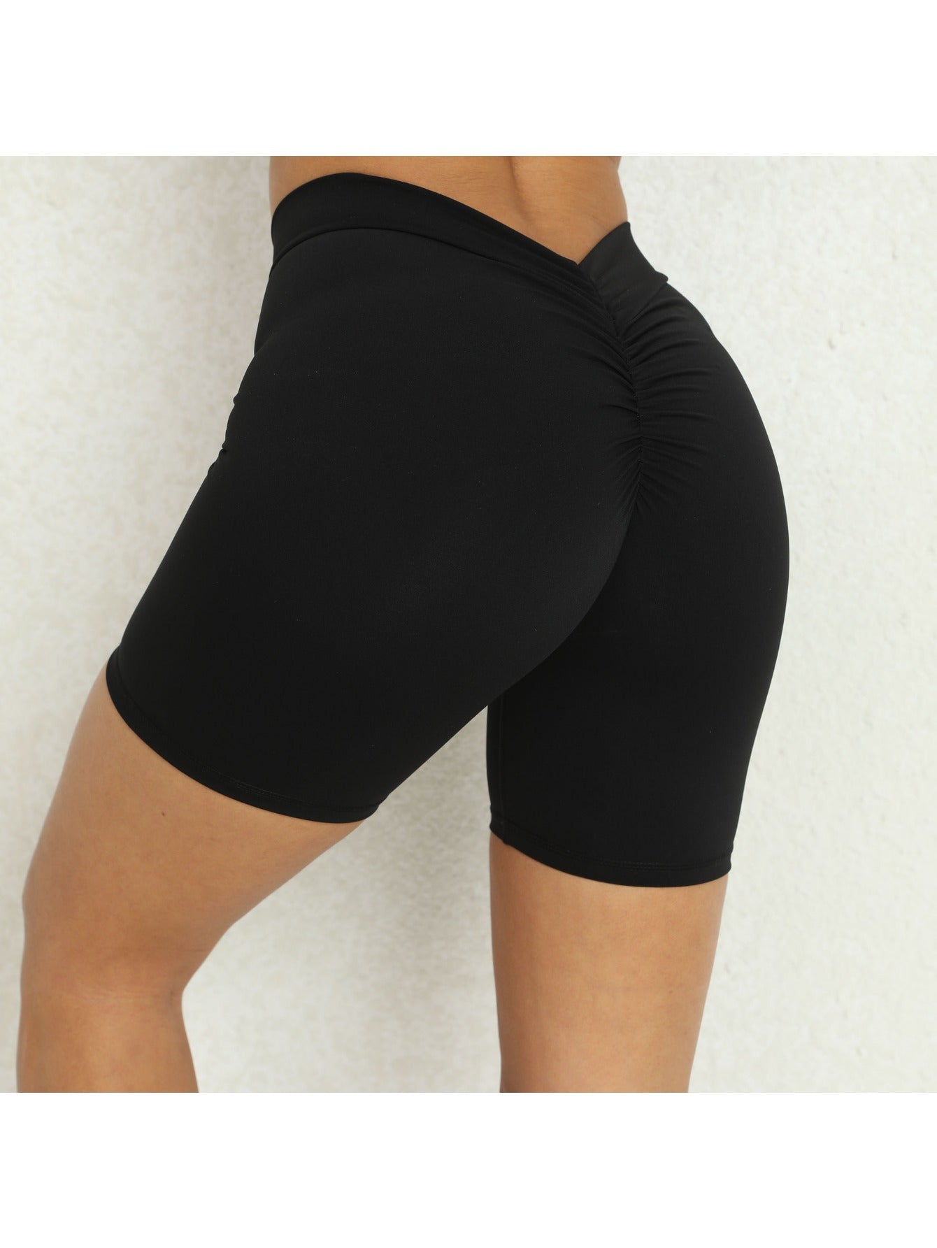 High Waist Tummy Control Yoga Shorts for Women,