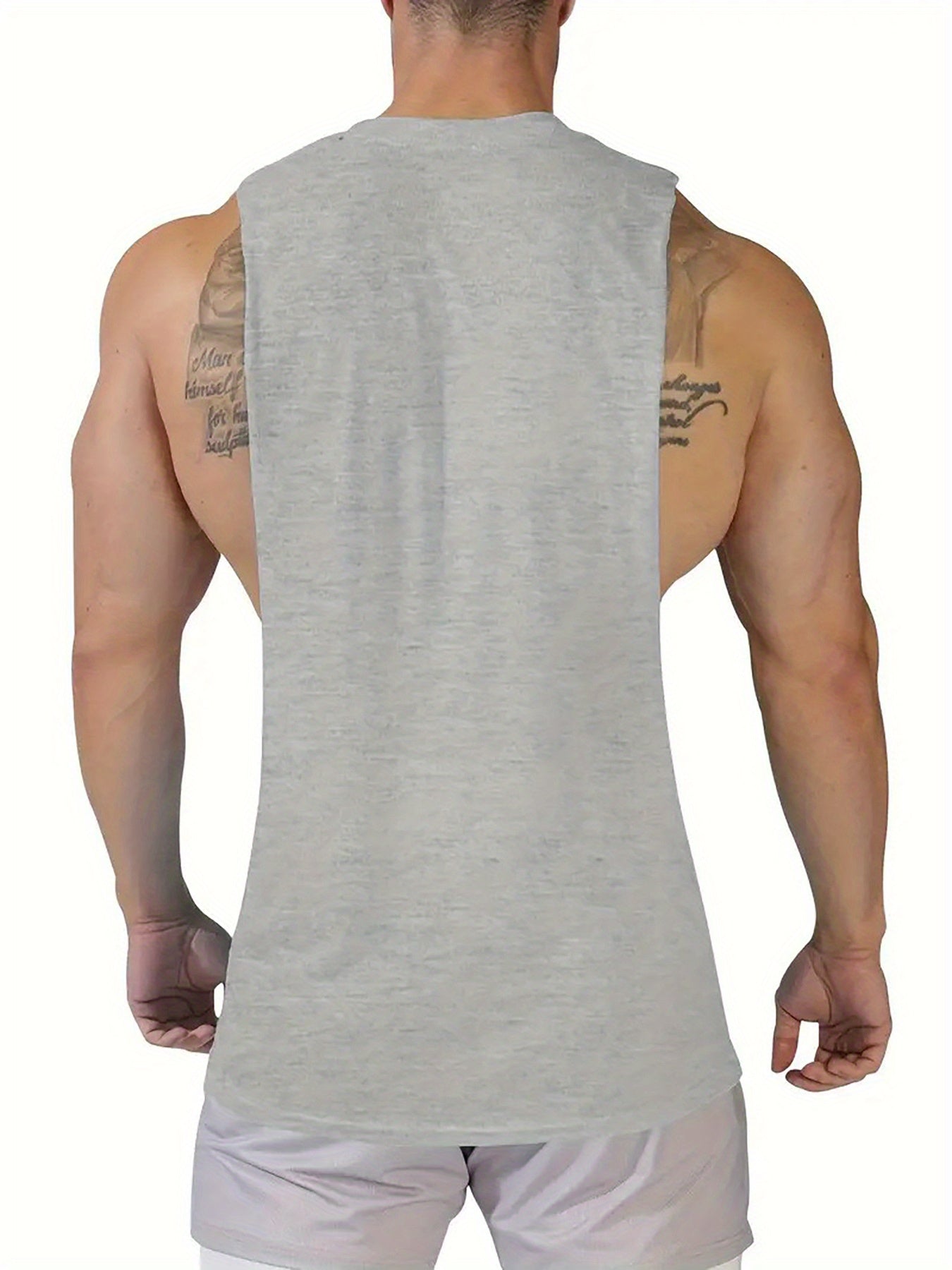 Lighting Print Tank Top Summer Fitness Muscle