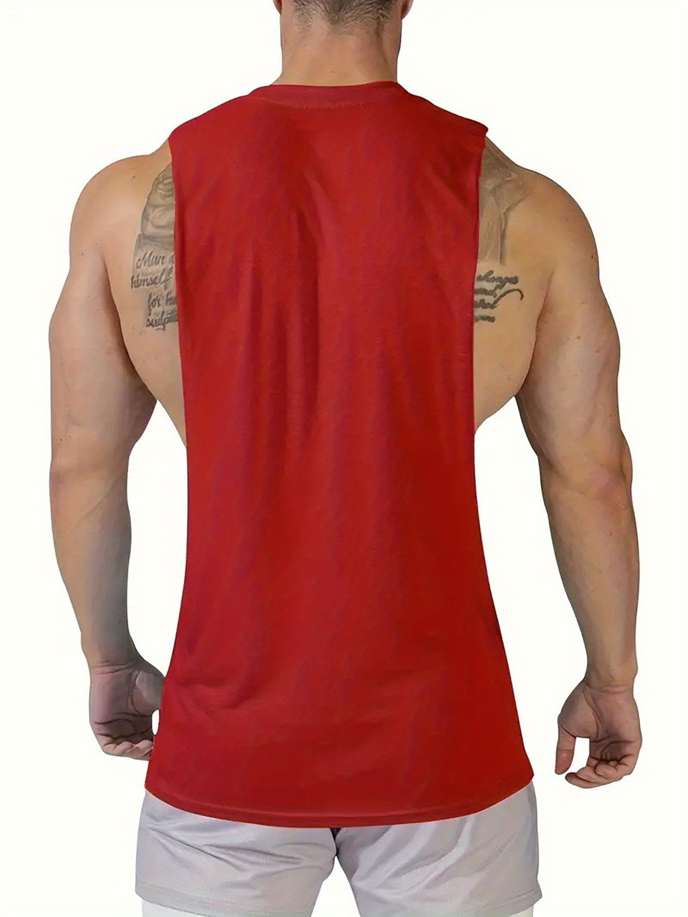Lighting Print Tank Top Summer Fitness Muscle