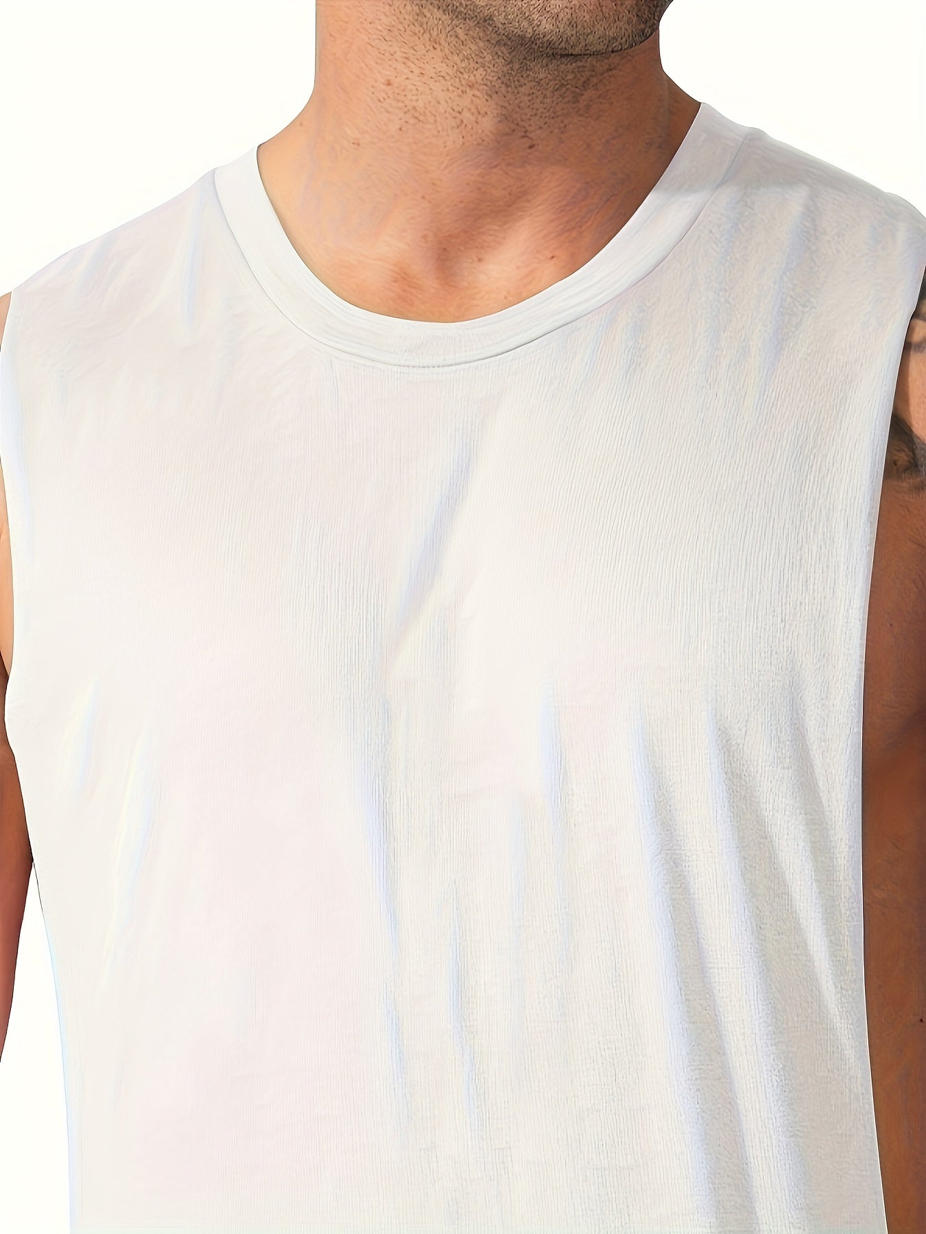 Muscle show strong men's fast drying breathable loose breathable comfortable sleeveless high performance vest