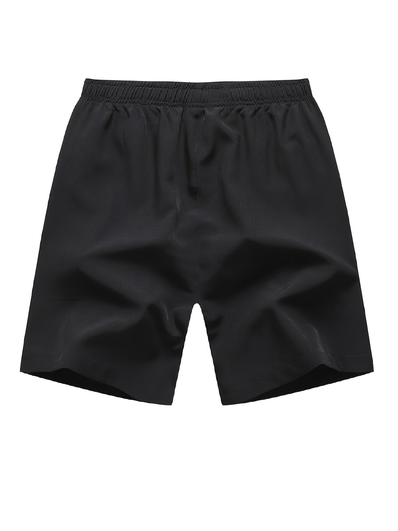 3-Piece Mens Solid Active Shorts